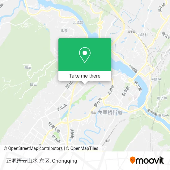 正源缙云山水-东区 map