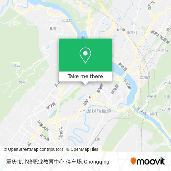 重庆市北碚职业教育中心-停车场 map