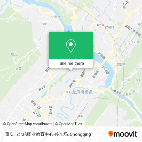 重庆市北碚职业教育中心-停车场 map