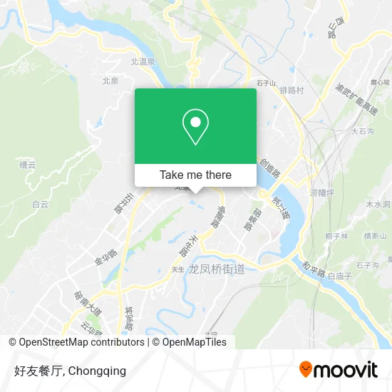 好友餐厅 map