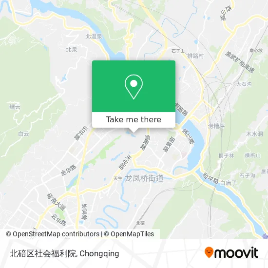 北碚区社会福利院 map