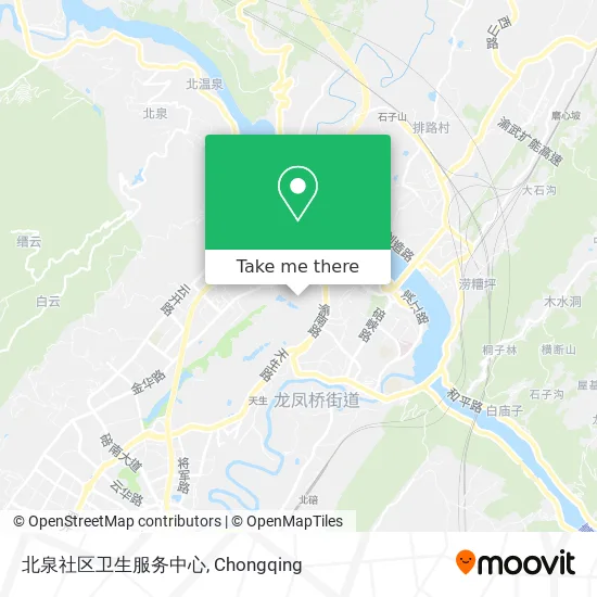 北泉社区卫生服务中心 map