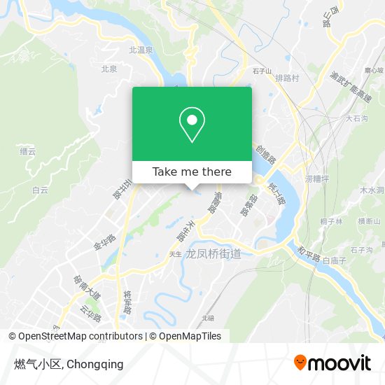 燃气小区 map