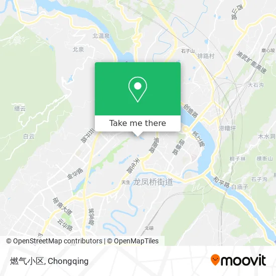 燃气小区 map