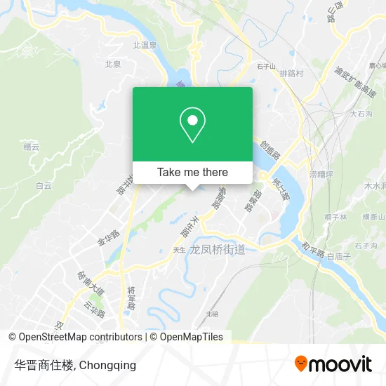 华晋商住楼 map