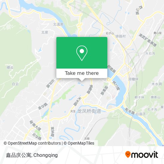 鑫品庆公寓 map