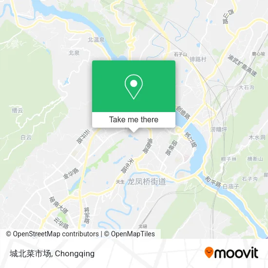 城北菜市场 map