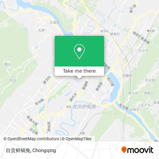 自贡鲜锅兔 map