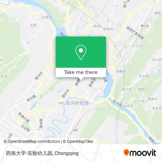 西南大学-实验幼儿园 map