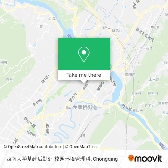 西南大学基建后勤处-校园环境管理科 map