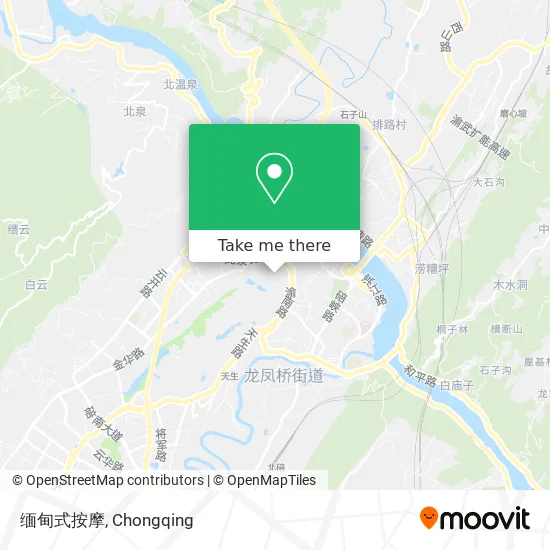 缅甸式按摩 map