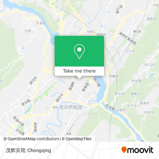 茂辉宾馆 map
