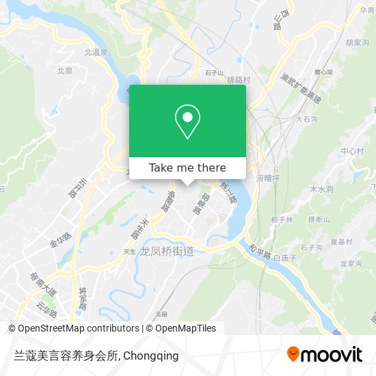 兰蔻美言容养身会所 map
