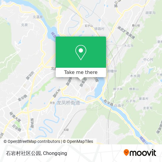 石岩村社区公园 map