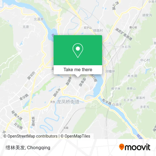 缙林美发 map