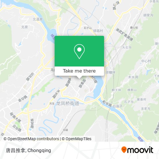 唐昌推拿 map