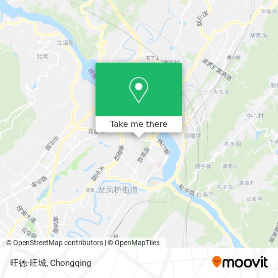 旺德·旺城 map