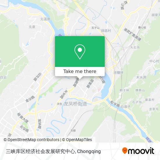 三峡库区经济社会发展研究中心 map
