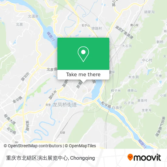 重庆市北碚区演出展览中心 map