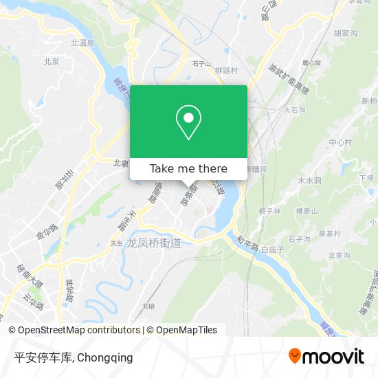 平安停车库 map