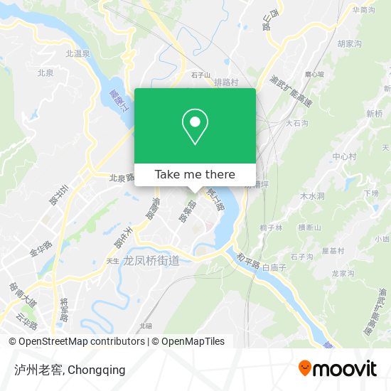 泸州老窖 map