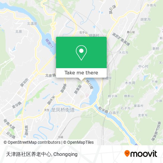 天津路社区养老中心 map
