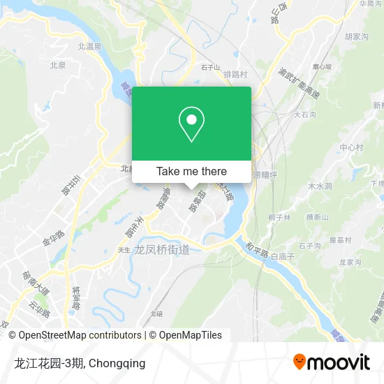龙江花园-3期 map