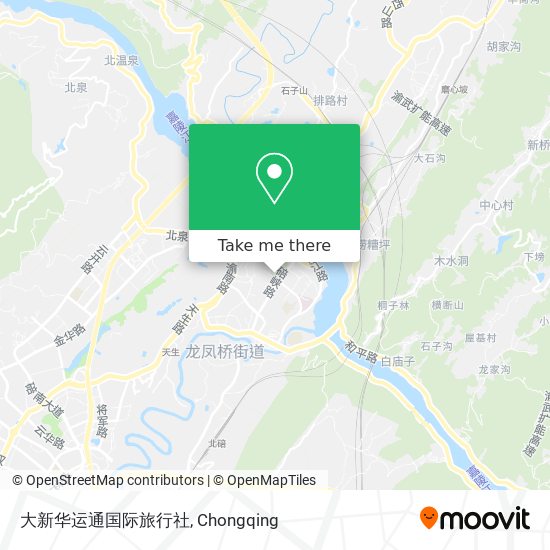 大新华运通国际旅行社 map