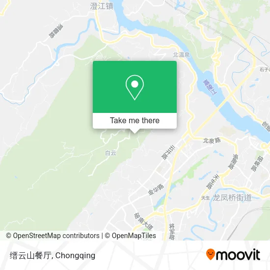 缙云山餐厅 map