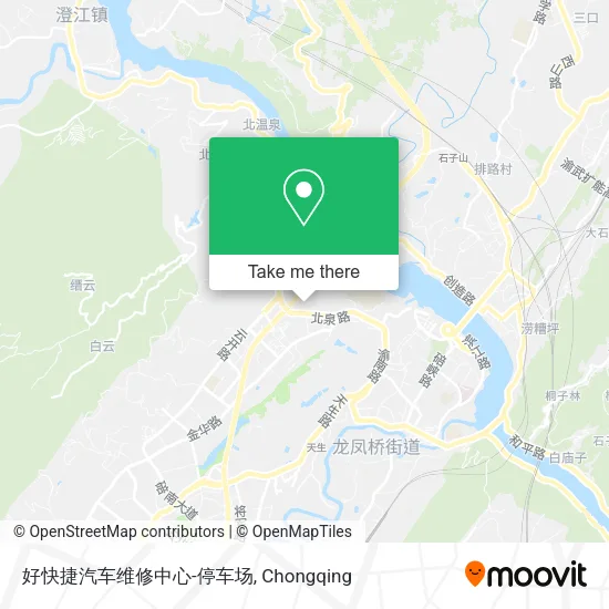 好快捷汽车维修中心-停车场 map