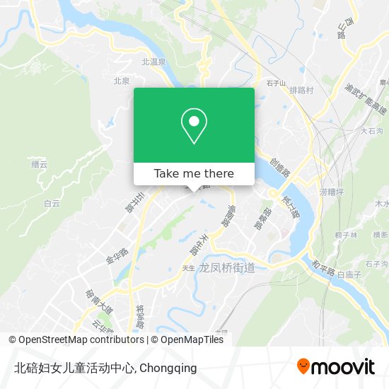 北碚妇女儿童活动中心 map