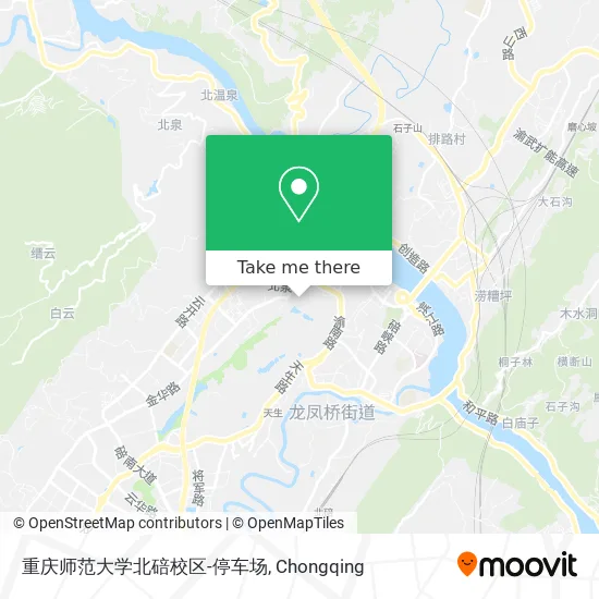 重庆师范大学北碚校区-停车场 map