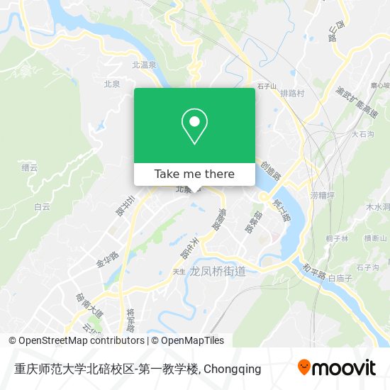 重庆师范大学北碚校区-第一教学楼 map
