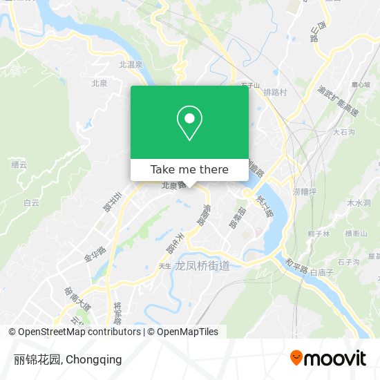 丽锦花园 map