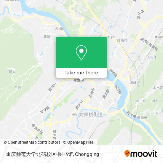重庆师范大学北碚校区-图书馆 map