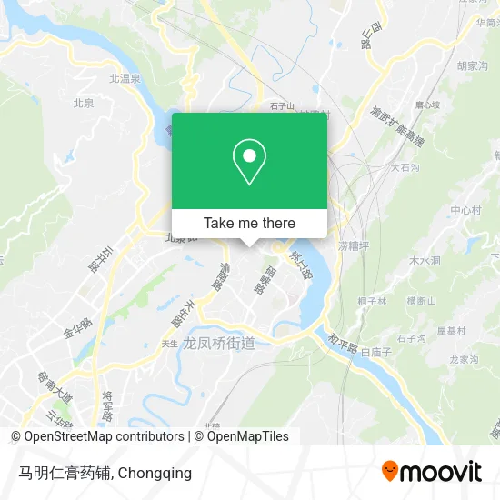 马明仁膏药铺 map