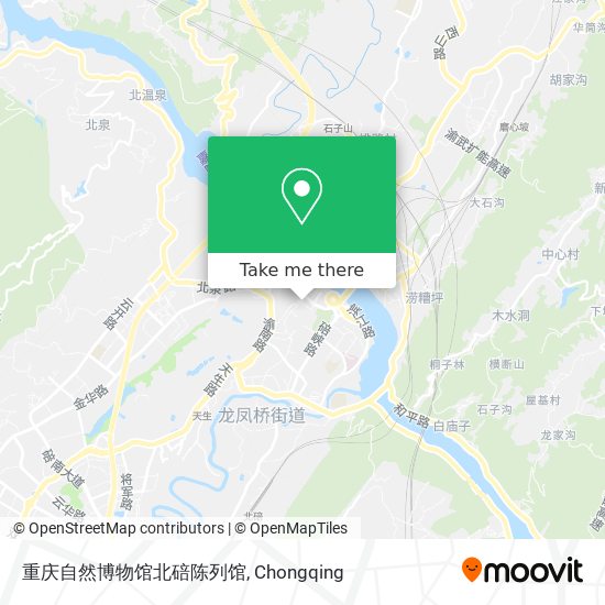 重庆自然博物馆北碚陈列馆 map