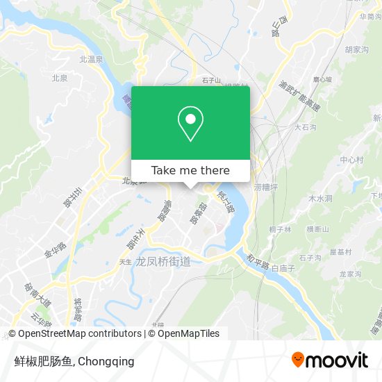 鲜椒肥肠鱼 map