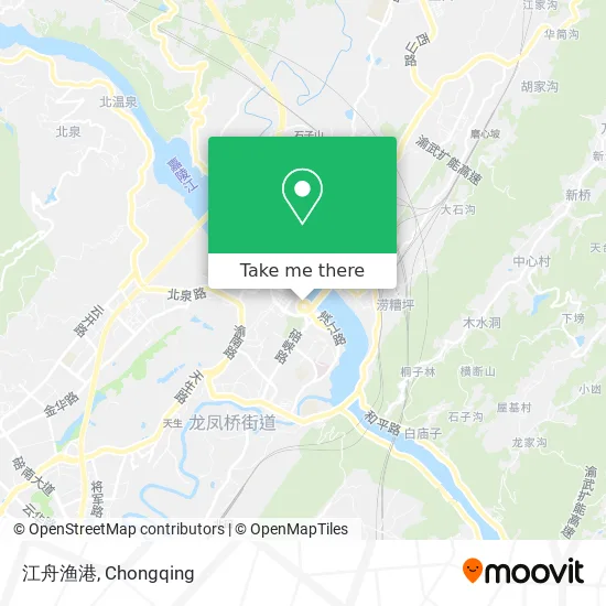 江舟渔港 map