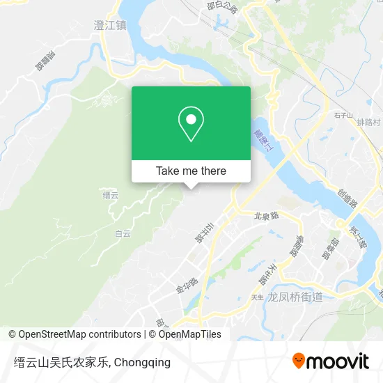 缙云山吴氏农家乐 map