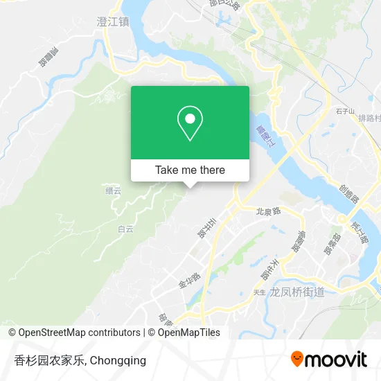 香杉园农家乐 map
