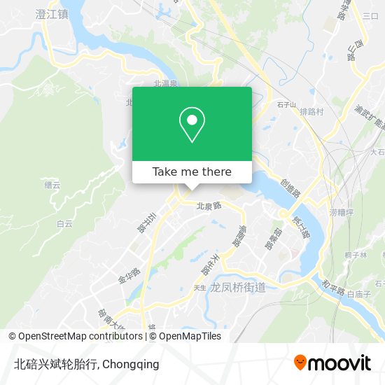 北碚兴斌轮胎行 map