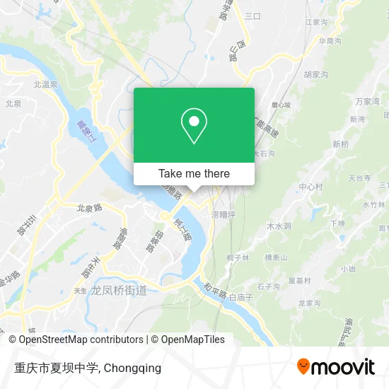 重庆市夏坝中学 map
