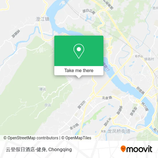 云登假日酒店-健身 map