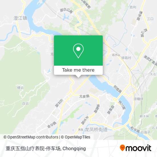 重庆五指山疗养院-停车场 map