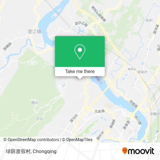 绿荫渡假村 map