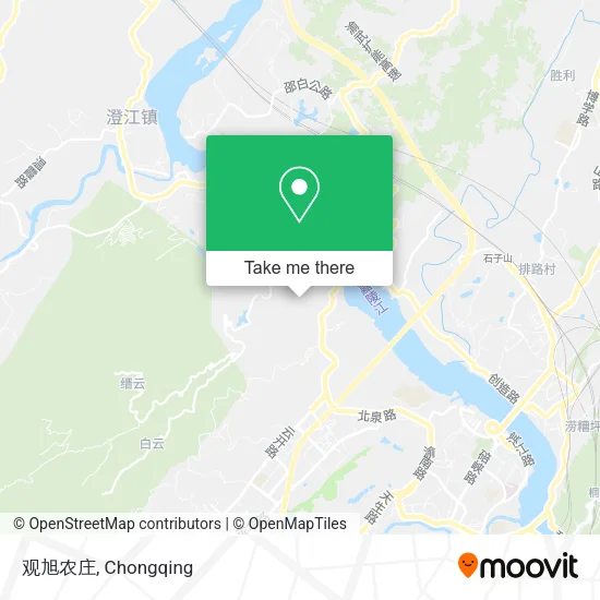 观旭农庄 map