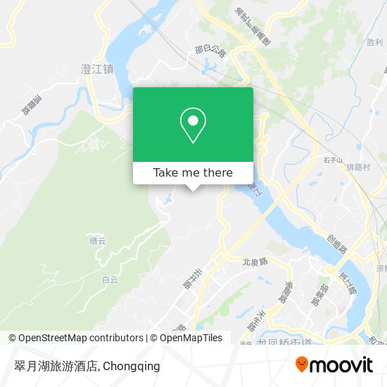 翠月湖旅游酒店 map