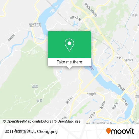 翠月湖旅游酒店 map