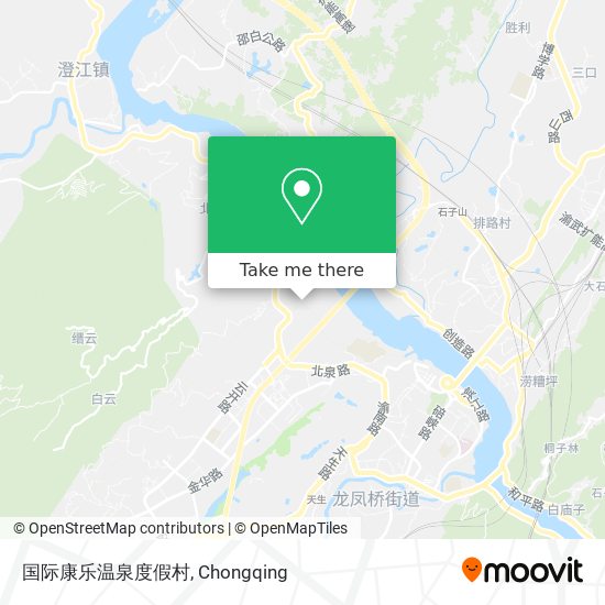 国际康乐温泉度假村 map